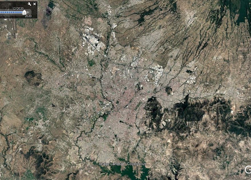 Cambio climático: la huella poblana 1984-2021, una vista desde el satélite