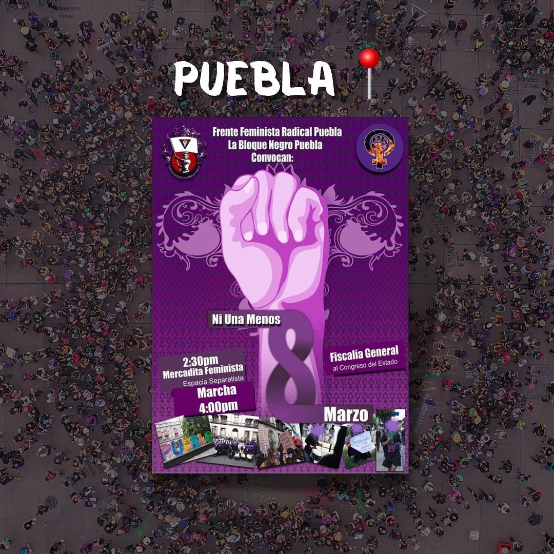 Así llega el 8M en Puebla / Aranzazú Ayala