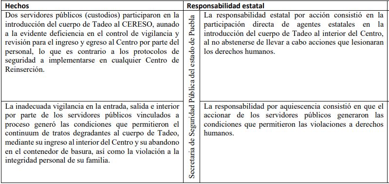 La responsabilidad del gobierno en el caso del niño Tadeo / Ibero Puebla