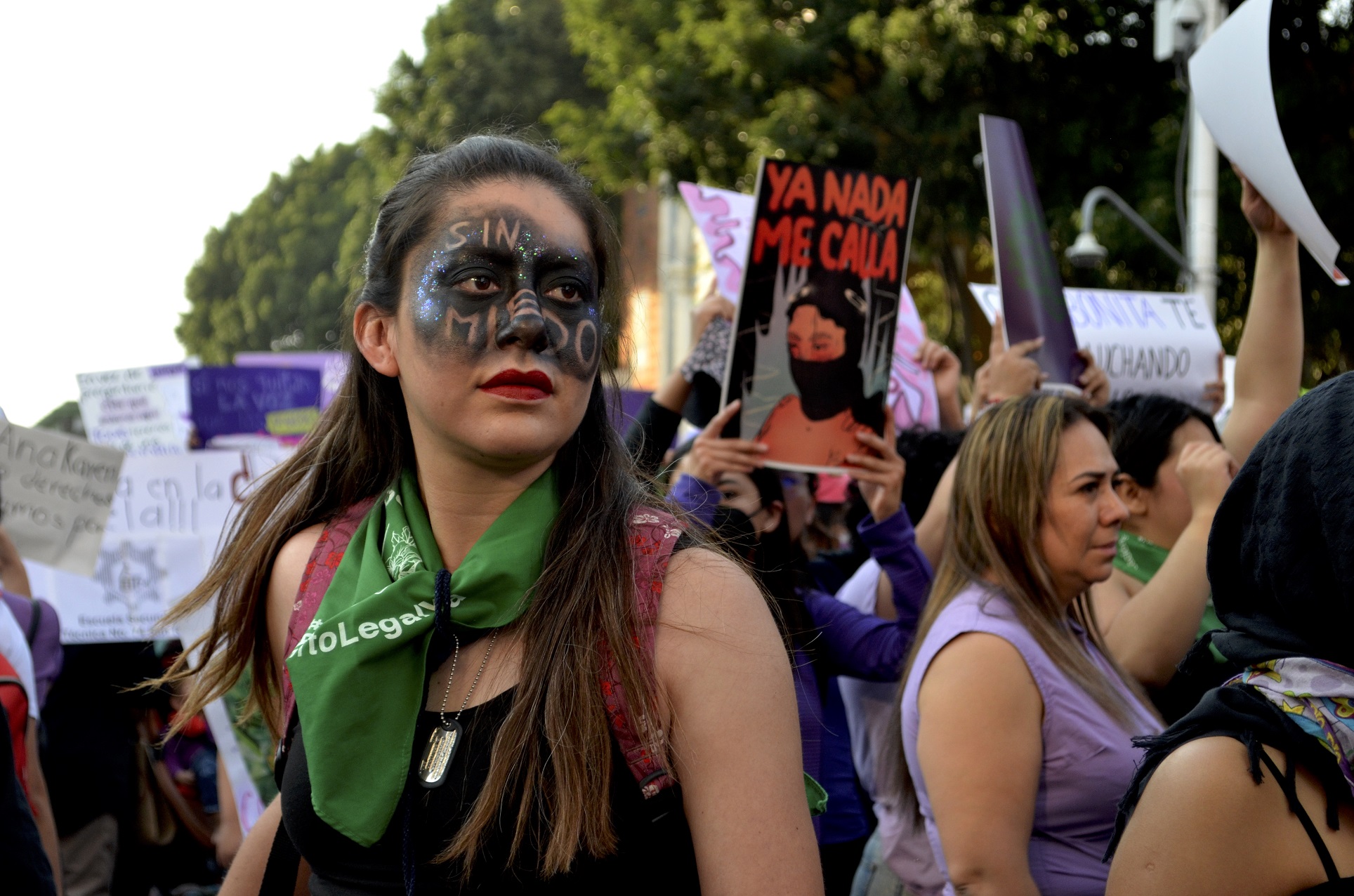 Mi día como periodista y feminista un 8 de marzo /  Samantha Páez
