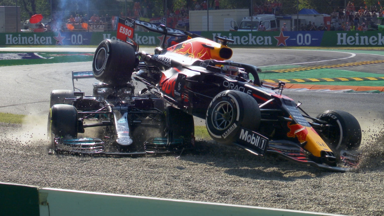 Batahola entre Hamilton y Verstappen. Ricciardo gana y Mclaren hace el 1-2 en Italia