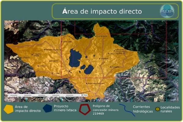 En Ixtacamaxtitlán, una vez más denuncian a Almaden Minerals