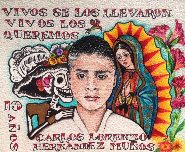 Ayotzinapa: Memoria y olvido: “El frijol”, Carlos Lorenzo Hernández Muñoz