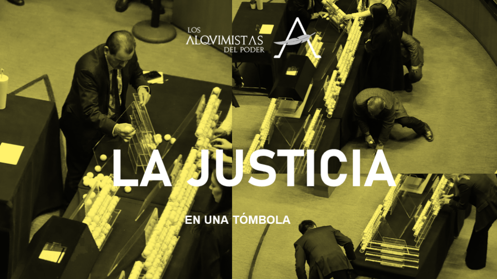 La justicia en una tómbola / Ruby Soriano