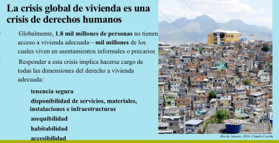 Crisis climática, vivienda y asentamientos informales / Assenet Lavalle 
