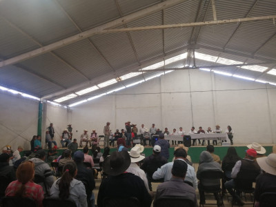 Asamblea en Totalco: consignar el descontento campesino en la Cuenca Libres-Oriental / Sergio Mastretta