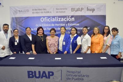 Hospital Universitario Puebla: clínicas en Terapia de Infusión Intravascular y de Heridas y Estomas