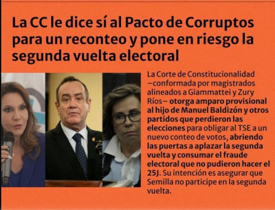 La fase 2 del fraude en Guatemala / Carlos Figueroa Ibarra