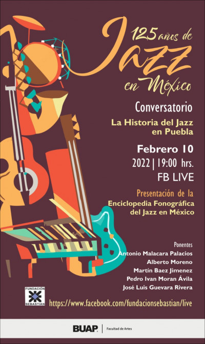 Una conversación sobre la historia del jazz en Puebla