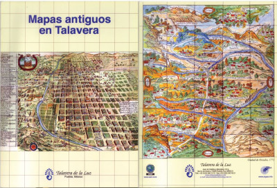 Mapas antiguos en Talavera de la Luz
