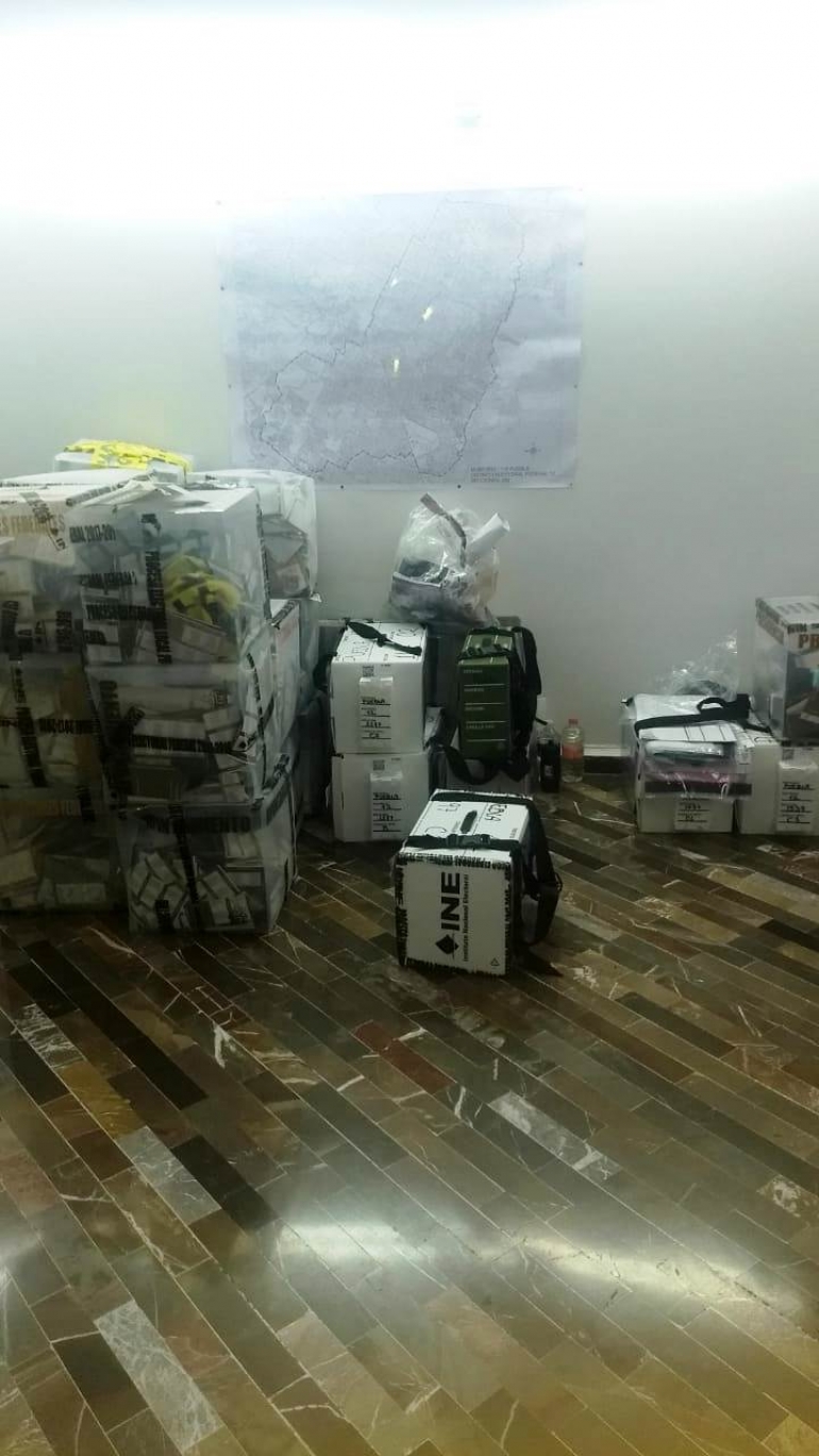 La violencia en la sección 1187: Lo que quedó de las urnas destrozadas