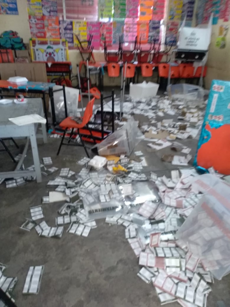 La violencia en la Sección 1078: Un registro fotográfico