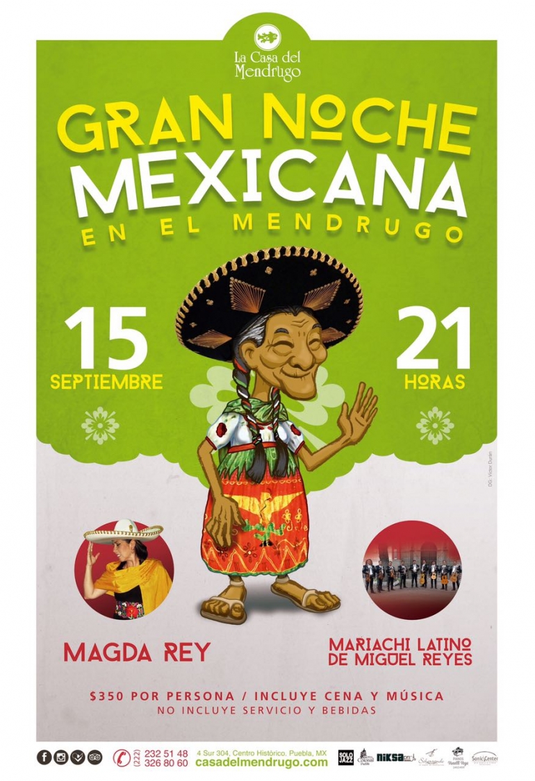 Noche Mexicana en La Casa del Mendrugo