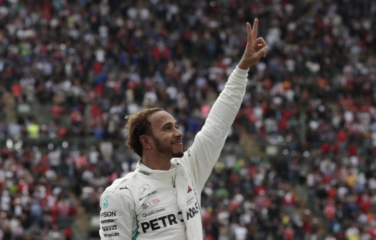 Cortos del Gran Premio de México: Hamilton gana su quinto campeonato