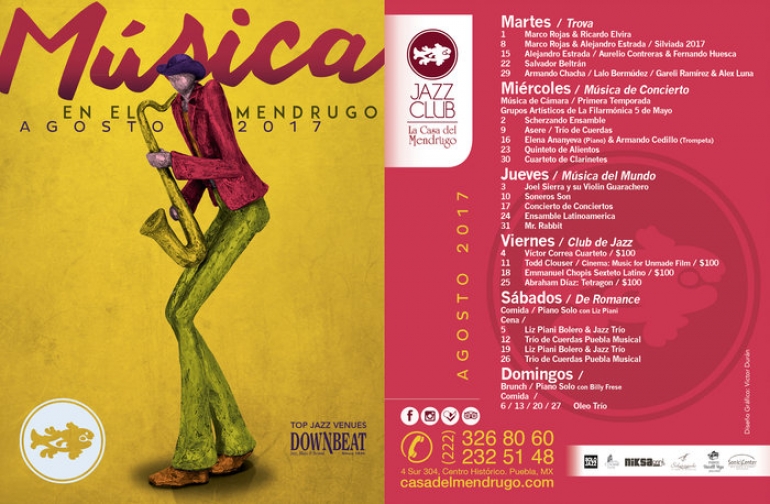 La música del Mendrugo en agosto 2017